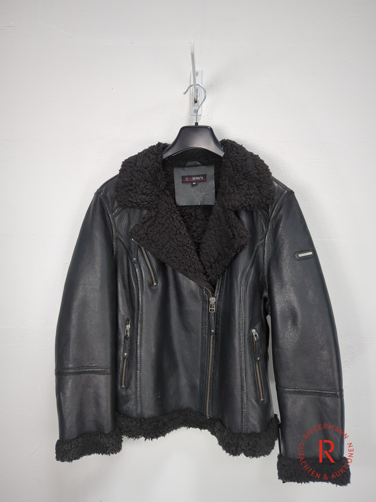 DAMEN LEDERJACKE GRÖSSE 46